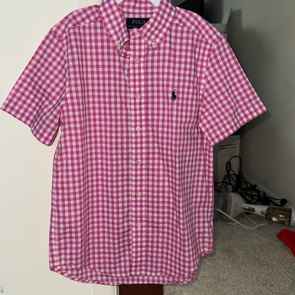 Boys polo button up